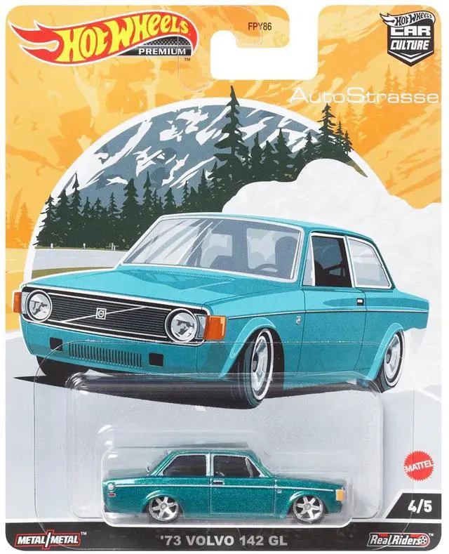 Alt view image 3 of 7 - "Auto Strasse" 5 piece Set "Car Culture" Series Diecast Model Cars by Hot Wheels