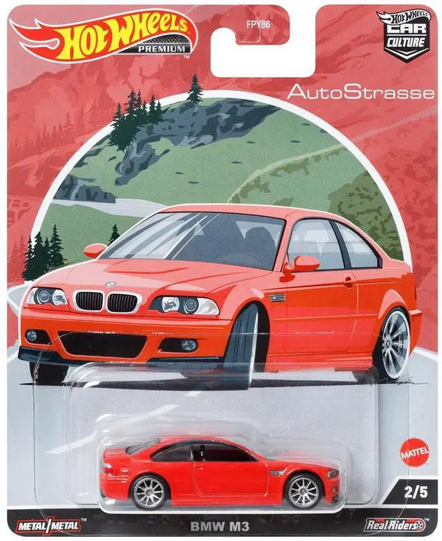 Alt view image 7 of 7 - "Auto Strasse" 5 piece Set "Car Culture" Series Diecast Model Cars by Hot Wheels