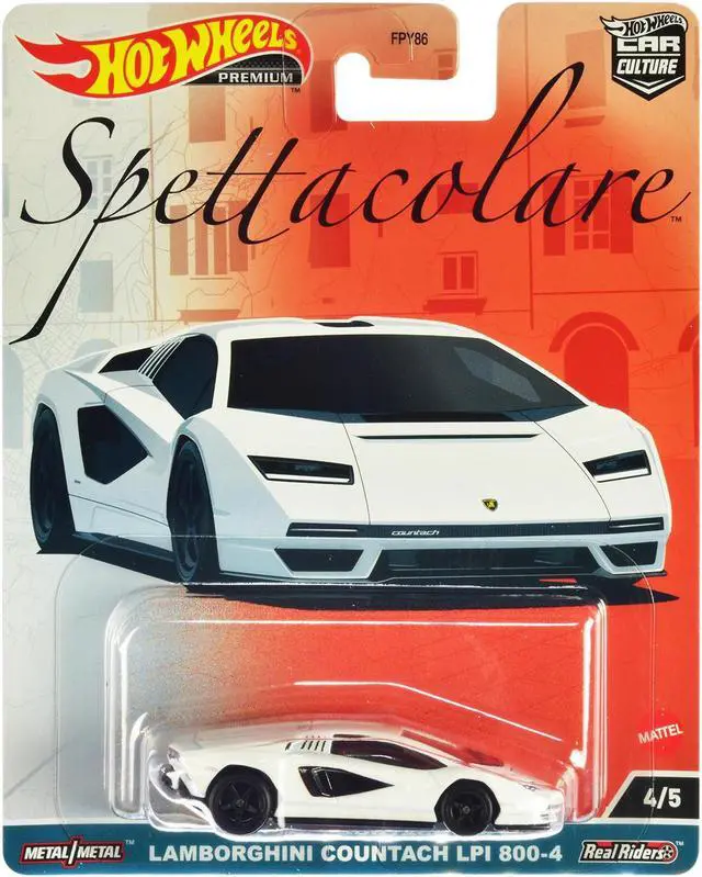 Alt view image 5 of 7 - "Spettacolare" 5 piece Set "Car Culture" Series Diecast Model Cars by Hot Wheels