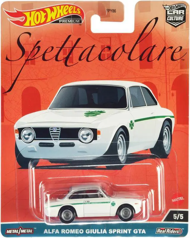 Alt view image 6 of 7 - "Spettacolare" 5 piece Set "Car Culture" Series Diecast Model Cars by Hot Wheels