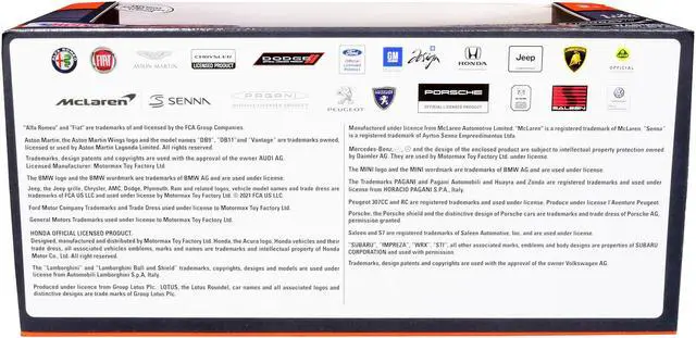 Alt view image 2 of 3 - 2020 Chevrolet Corvette C8 Stingray Blue with Silver Racing Stripes "Timeless Legends" 1/24 Diecast Model Car by Motormax