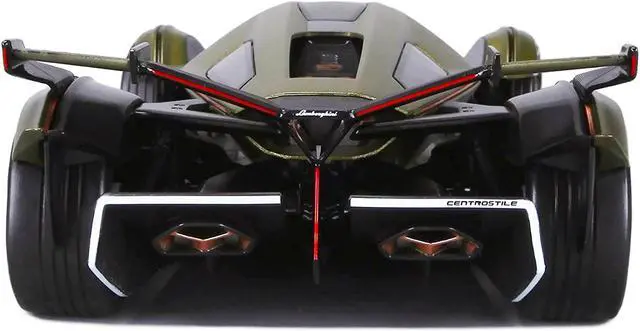 Alt view image 5 of 5 - Lamborghini V12 Vision Gran Turismo Matt Green Metallic 1/18 Diecast Model Car by Maisto