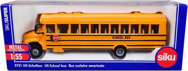 Main image of United States School Bus Yellow 1/55 Diecast Model by Siku
