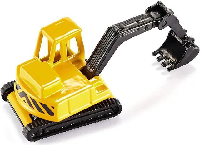 Alt view image 3 of 4 - Excavator Yellow and Black Diecast Model by Siku