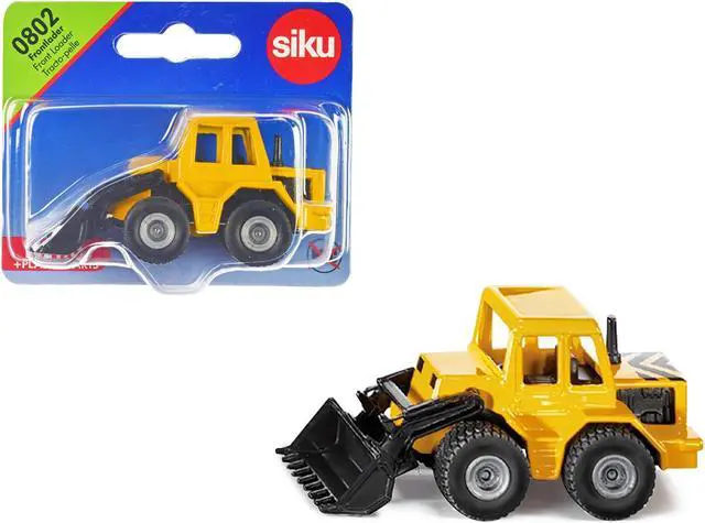 Main image of Front Loader Yellow and Black Diecast Model by Siku