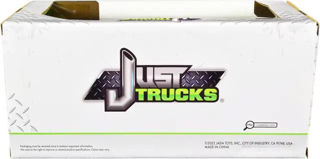 Alt view image 2 of 4 - 2021 Ford Bronco Matt Black with Orange Stripes and Roof Rack "Addictive Desert Designs" 1/24 Diecast Model Car by Jada