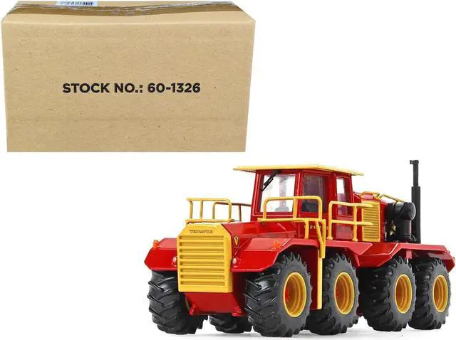 Main image of Versatile "Big Roy" 1080 Tractor (Restoration Version) Red and Yellow 1/64 Diecast Model by First Gear