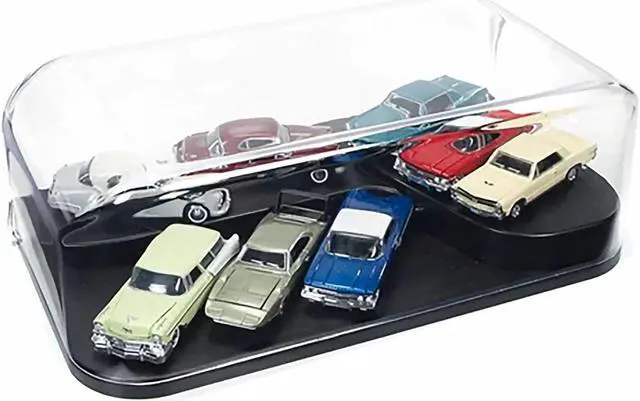 Alt view image 2 of 3 - Collectible Display Show Case for 1/64 1/43 1/24 Diecast Models by Auto World