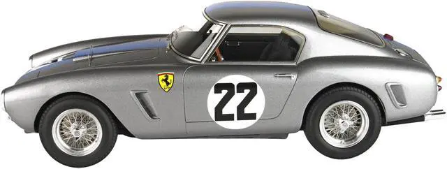 Alt view image 3 of 6 - Ferrari 250 SWB #22 "24 Hours of Le Mans" (1960) with DISPLAY CASE Limited Edition to 96 pieces Worldwide 1/18 Model Car by BBR