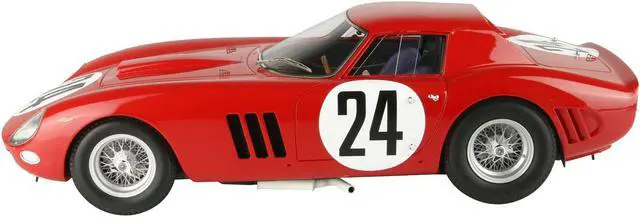 Alt view image 2 of 5 - Ferrari 250 GTO #24 "Beurlys" (Jean Blaton) "24 Hours of Le Mans" (1964) w/DISPLAY CASE Ltd Ed to 250 pcs 1/18 Model Car by BBR