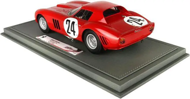 Alt view image 5 of 5 - Ferrari 250 GTO #24 "Beurlys" (Jean Blaton) "24 Hours of Le Mans" (1964) w/DISPLAY CASE Ltd Ed to 250 pcs 1/18 Model Car by BBR