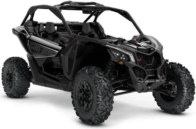 Alt view image 2 of 3 - CAN-AM Maverick X3 ATV Triple Black 1/18 Diecast Model by New Ray