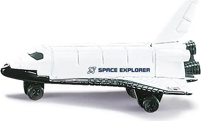 Alt view image 2 of 3 - Space-Shuttle White "Space Explorer" Diecast Model by Siku