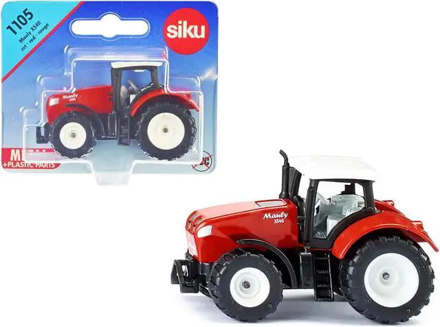 Main image of Mauly X540 Tractor Red with White Top Diecast Model by Siku