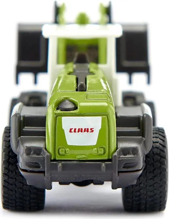 Alt view image 3 of 4 - Claas Torion 1914 Wheel Loader Green with White Top Diecast Model by Siku