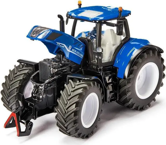 Alt view image 3 of 6 - New Holland T7.315 HD Tractor Blue 1/32 Diecast Model by Siku