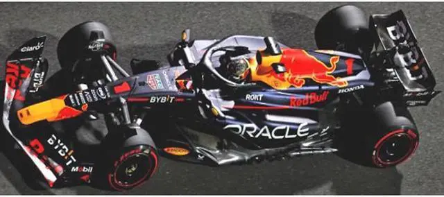 Alt view image 2 of 2 - Red Bull Racing RB19 #1 "Oracle" Winner F1 "Abu Dhabi GP" (2023) w/Driver Limited Edition 1/18 Diecast Model Car by Minichamps