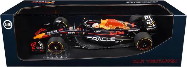 Alt view image 3 of 3 - Red Bull Racing RB19 #1 "Oracle" Winner F1"Japanese GP" (2023) with Driver Limited Edition 1/18 Diecast Model Car by Minichamps