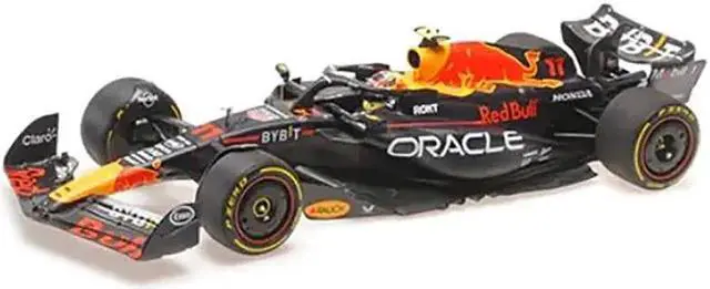Alt view image 2 of 3 - Red Bull Racing RB19 #11 "Oracle" 2nd Place F1 "Italian GP" (2023) w/Driver Limited Edition 1/18 Diecast Model Car by Minichamps