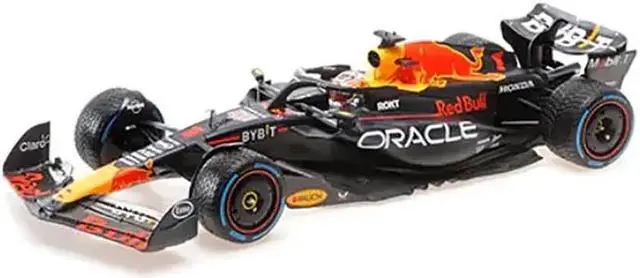 Alt view image 2 of 3 - Red Bull Racing RB19 #1 "Oracle" Winner F1 "Dutch GP" (2023) with Driver Limited Edition 1/18 Diecast Model Car by Minichamps