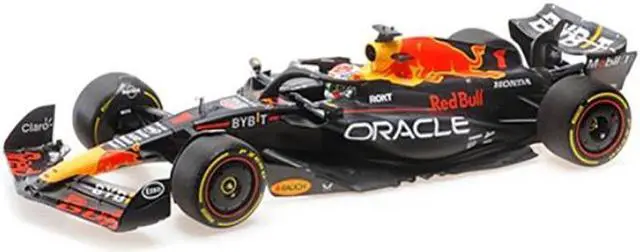 Alt view image 2 of 3 - Red Bull Racing RB19 #1 "Oracle" Winner F1 "Belgian GP" (2023) with Driver Limited Edition 1/18 Diecast Model Car by Minichamps