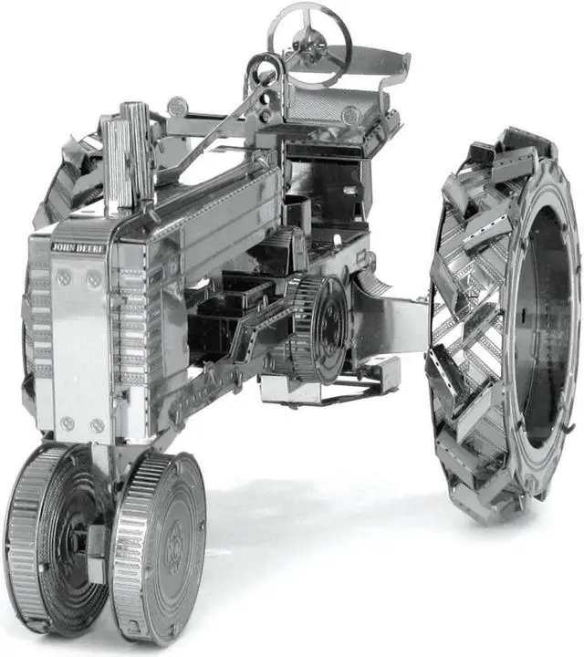 Alt view image 2 of 6 - Model Kit Farm Tractor (Challenging Difficulty) Steel Model by Metal Earth