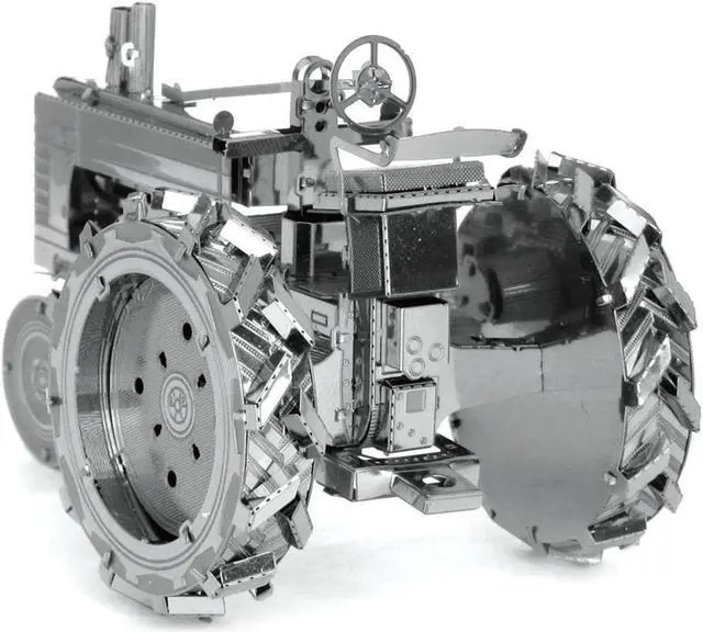Alt view image 4 of 6 - Model Kit Farm Tractor (Challenging Difficulty) Steel Model by Metal Earth