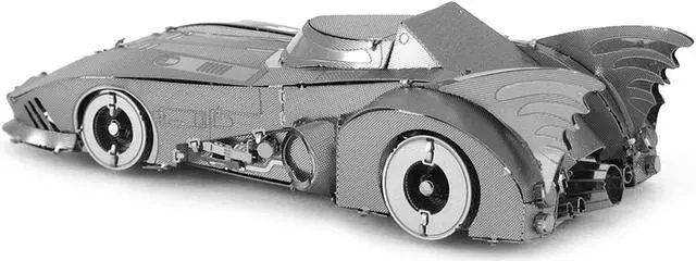 Alt view image 2 of 6 - Model Kit 1989 Batmobile "Batman" (1989) Movie (Challenging Difficulty) Steel Model by Metal Earth