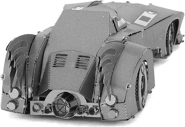 Alt view image 3 of 6 - Model Kit 1989 Batmobile "Batman" (1989) Movie (Challenging Difficulty) Steel Model by Metal Earth