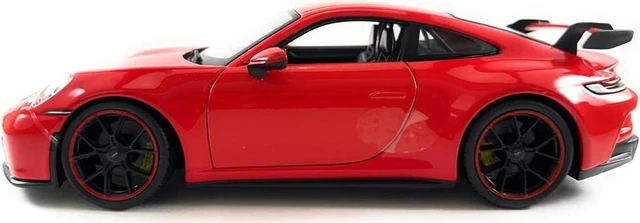 Alt view image 3 of 6 - 2022 Porsche 911 GT3 Red "Special Edition" 1/18 Diecast Model Car by Maisto