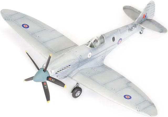 Alt view image 2 of 3 - Supermarine Spitfire PR.XIX Fighter Aircraft (Level 1) 1/72 Plastic Model Kit by Airfix