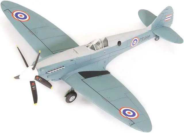 Alt view image 3 of 3 - Supermarine Spitfire PR.XIX Fighter Aircraft (Level 1) 1/72 Plastic Model Kit by Airfix