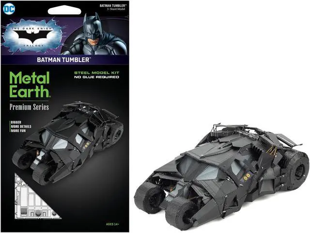 Main image of Model Kit Batman Tumbler "The Dark Knight Trilogy" (2005-2012) Movies (Challenging Difficulty) Steel Model by Metal Earth