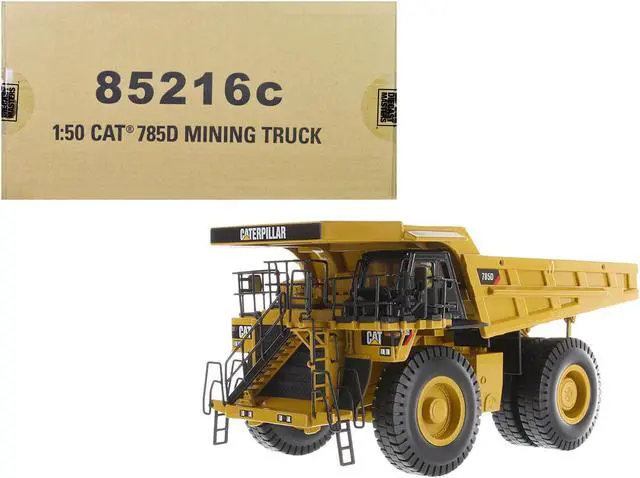 Main image of CAT Caterpillar 785D Mining Truck Yellow with Operator "Core Classics" Series 1/50 Diecast Model by Diecast Masters