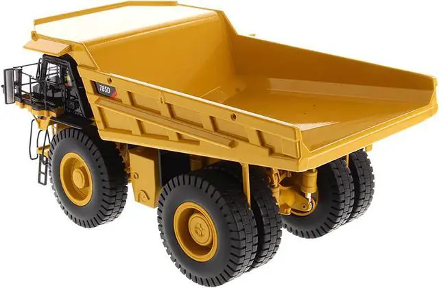 Alt view image 3 of 6 - CAT Caterpillar 785D Mining Truck Yellow with Operator "Core Classics" Series 1/50 Diecast Model by Diecast Masters