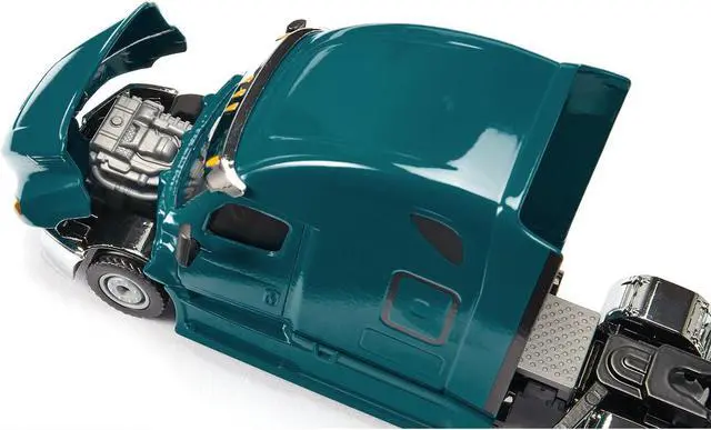 Alt view image 2 of 4 - Freightliner Cascadia Tractor Truck Teal 1/50 Diecast Model by Siku