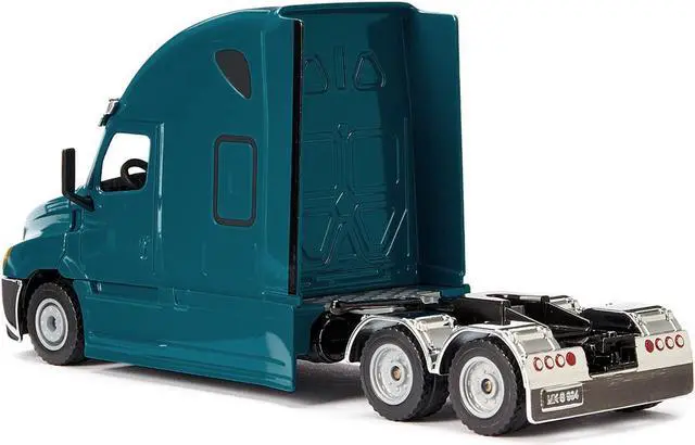 Alt view image 4 of 4 - Freightliner Cascadia Tractor Truck Teal 1/50 Diecast Model by Siku