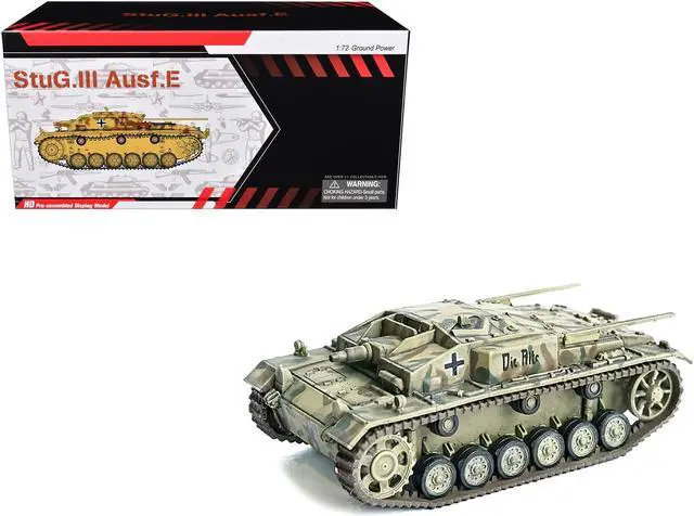 Main image of Germany StuG.III Ausf.E Tank "Kampfgruppe Schill, Slovakia" 1944 "NEO Dragon Armor" Series 1/72 Plastic Model by Dragon Models.