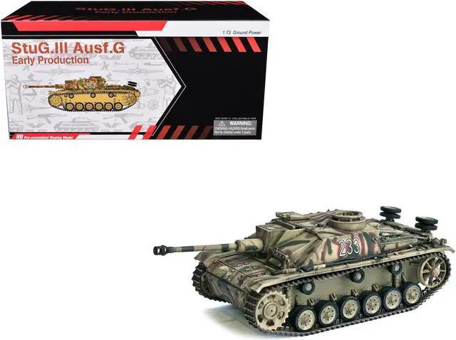 Main image of Germany StuG III Ausf. G "Early Production" Tank "#233" (1943) "NEO Dragon Armor" Series 1/72 Plastic Model by Dragon Models