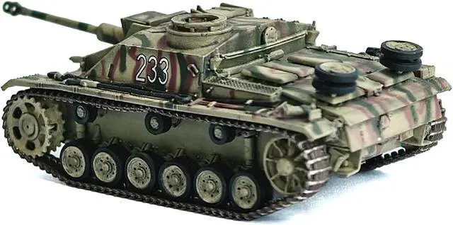 Alt view image 3 of 3 - Germany StuG III Ausf. G "Early Production" Tank "#233" (1943) "NEO Dragon Armor" Series 1/72 Plastic Model by Dragon Models
