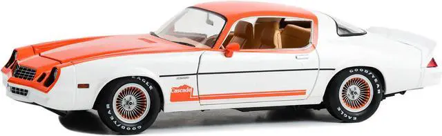 Alt view image 2 of 6 - 1979 Chevrolet Camaro Cascade Edition White and Orange "Oregon and Washington Limited Ed" 1/18 Diecast Model Car by Greenlight