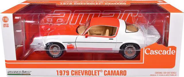 Alt view image 3 of 6 - 1979 Chevrolet Camaro Cascade Edition White and Orange "Oregon and Washington Limited Ed" 1/18 Diecast Model Car by Greenlight