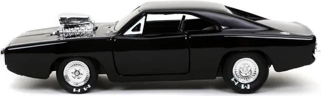 Alt view image 4 of 8 - Dom's 1970 Dodge Charger 500 Black "Fast & Furious 9 F9" (2021) Movie 1/32 Diecast Model Car by Jada