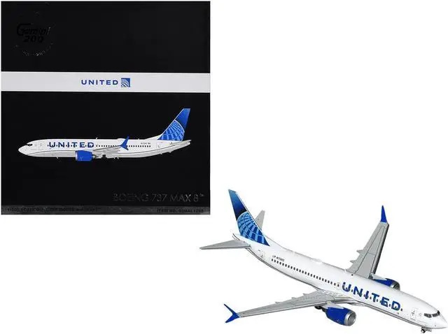 1/200 Gemini200 737 MAX 8 ユナイテッド United Airlines Boeing 737 MAX 8 