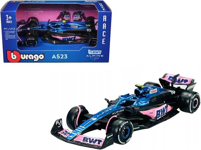 Figurine 1/43 Alpine A523 Gasly - Grand Prix Des Pays-Bas 2023 - Solido (boîte Abîmée)