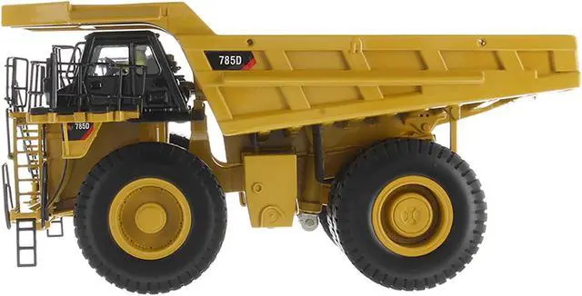 Alt view image 6 of 6 - CAT Caterpillar 785D Mining Truck Yellow with Operator "Core Classics" Series 1/50 Diecast Model by Diecast Masters