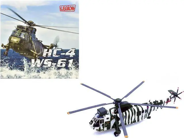 Main image of Westland Sea King HC.4 Helicopter "Somerset" (2009) British Royal Navy 1/72 Diecast Model by Legion