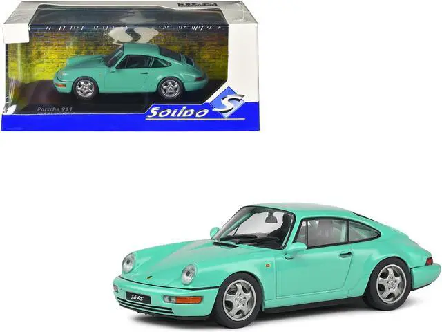 Main image of Porsche 911 (964) RS Clubsport Mint Green 1/43 Diecast Model Car by Solido