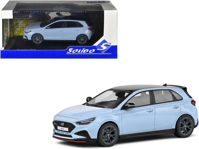 1/43: SOLIDO SL4314402 HYUNDAI i30N 2022 NOIR 1:43 Modèle réduit de voiture