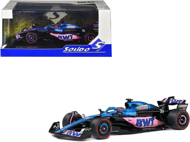 Main image of Alpine A523 #31 Esteban Ocon "BWT" 3rd Place "Formula One F1" Monaco GP (2023) 1/43 Diecast Model Car by Solido